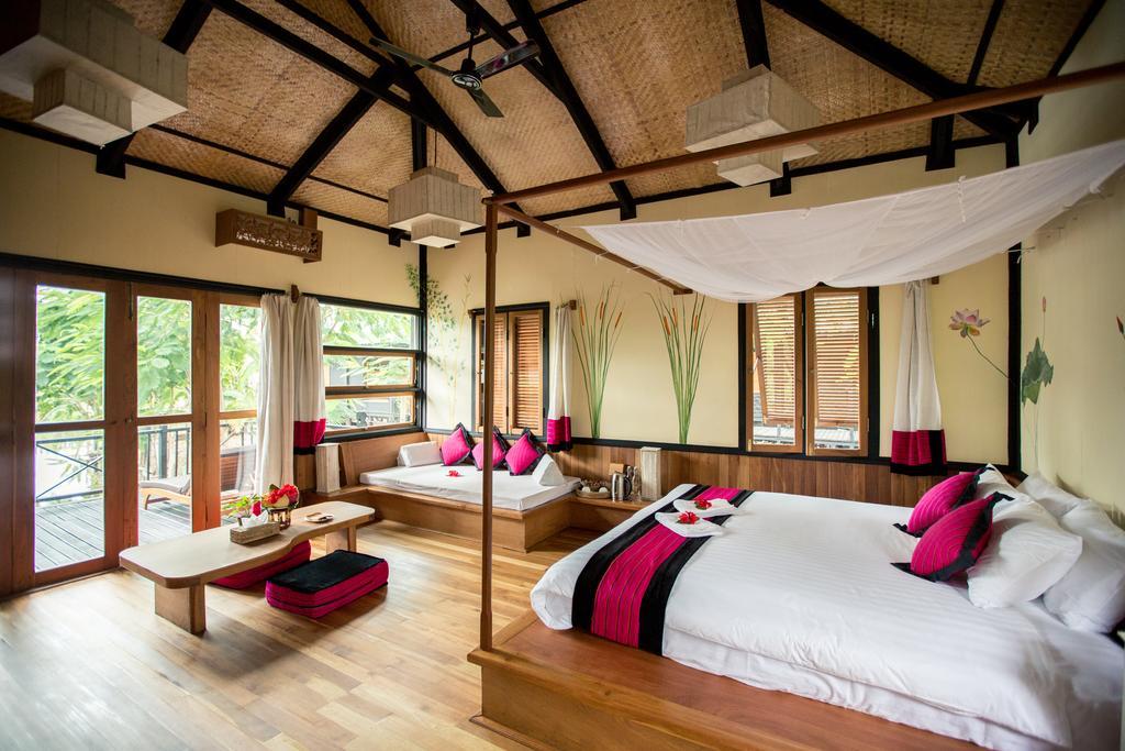Inle Heritage Stilt Houses Ywama Eksteriør billede