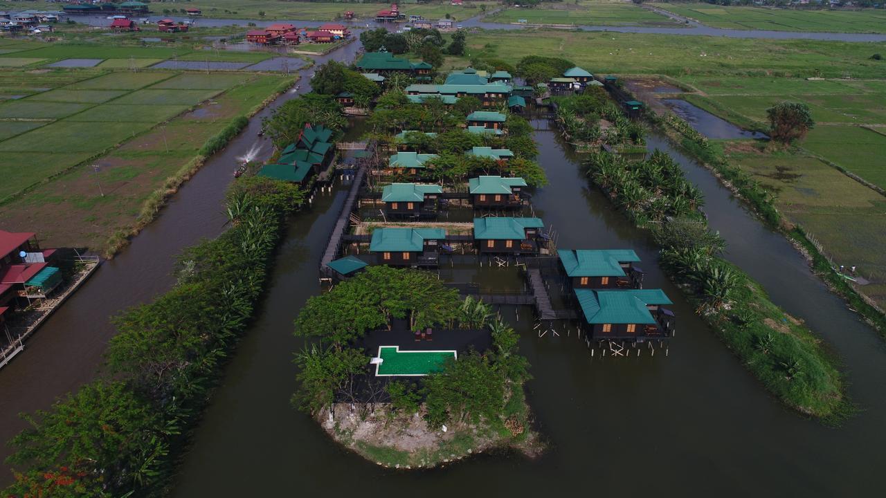 Inle Heritage Stilt Houses Ywama Eksteriør billede