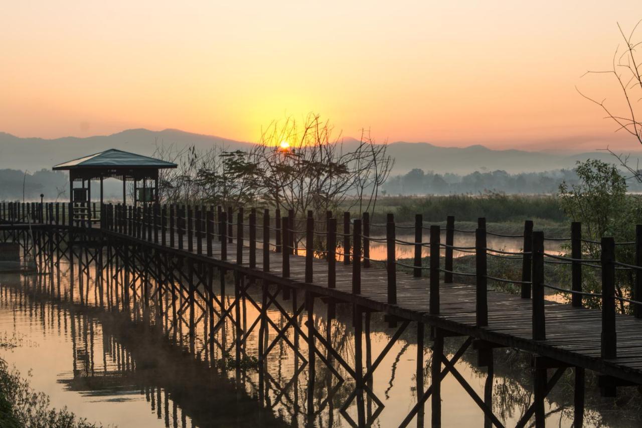 Inle Heritage Stilt Houses Ywama Eksteriør billede