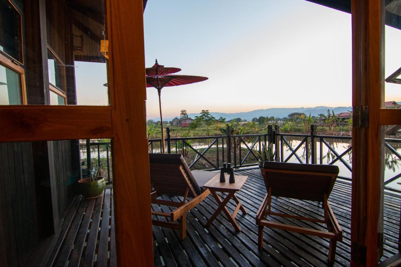 Inle Heritage Stilt Houses Ywama Eksteriør billede