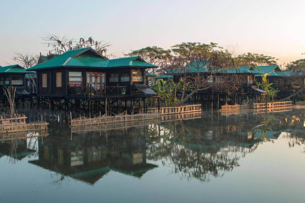 Inle Heritage Stilt Houses Ywama Eksteriør billede